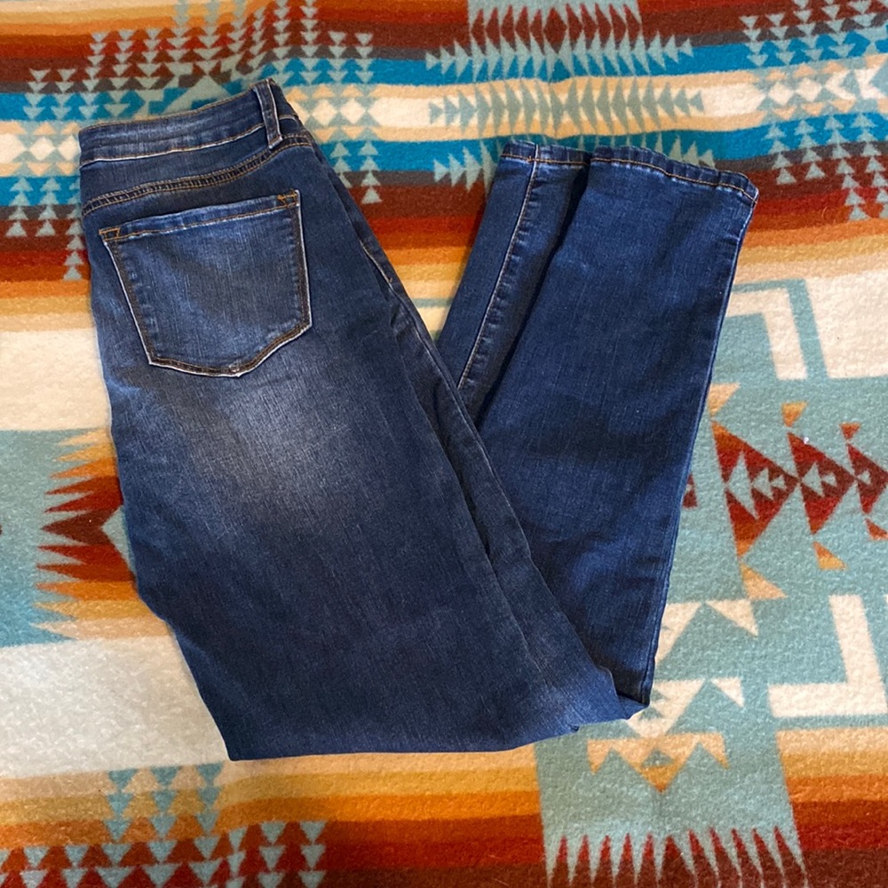 KanCan Skinny High-rise Jeans Dark Wash, size 27